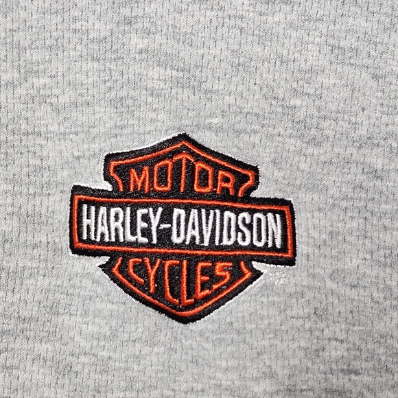 Harley Davidson Polo Shirt Heavyweight Cotton Men's Size Large Las Vegas H-D NV - Picture 4 of 7